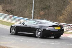 Шпионские снимки Aston Martin DB9 2017 года 
