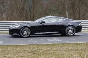 Шпионские снимки Aston Martin DB9 2017 года 