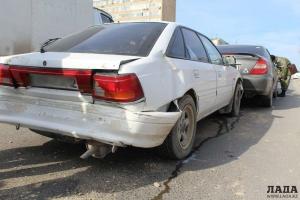 В Актау столкнулись четыре автомобиля 