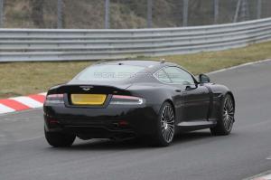 Шпионские снимки Aston Martin DB9 2017 года 
