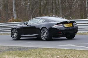 Шпионские снимки Aston Martin DB9 2017 года 