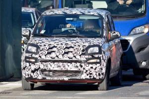 Шпионские снимки Fiat Panda 2017 года 