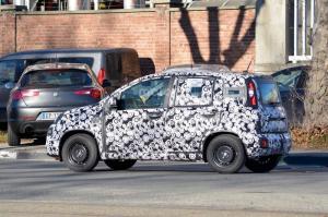 Шпионские снимки Fiat Panda 2017 года 
