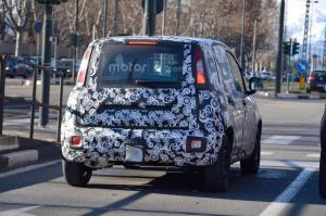 Шпионские снимки Fiat Panda 2017 года 