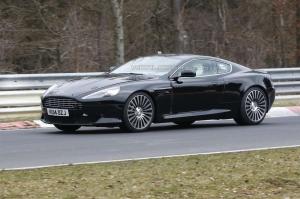 Шпионские снимки Aston Martin DB9 2017 года 