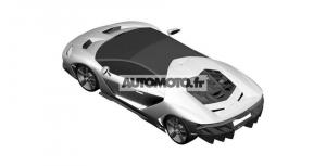 В Сети опубликованы патентные изображения Lamborghini Centenario