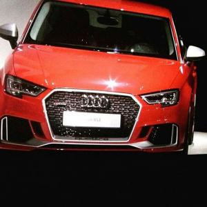 Опубликованы первые фотографии седана Audi RS3