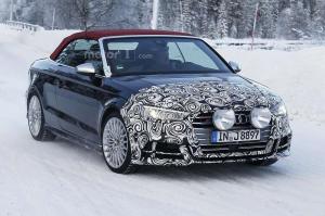 Фейслифтинговый Audi S3 Cabrio показал новую решетку радиатора