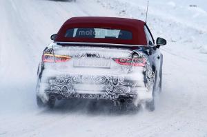 Шпионские снимки Audi S3 Cabrio 2017 года 