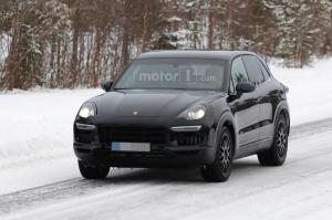 Новый Porsche Cayenne получит активный задний спойлер