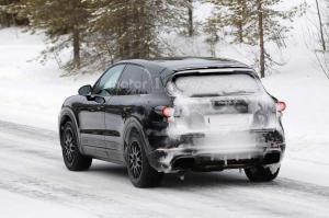 Шпионские снимки Porsche Cayenne 2017 года 