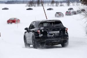 Шпионские снимки Porsche Cayenne 2017 года 