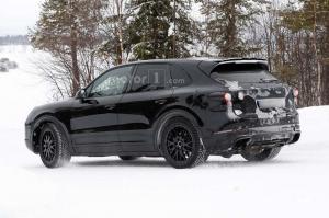 Шпионские снимки Porsche Cayenne 2017 года 