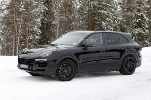 Шпионские снимки Porsche Cayenne 2017 года 