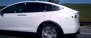 Шпионские снимки Tesla Model X 2016 года 