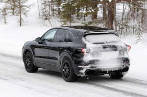 Шпионские снимки Porsche Cayenne 2017 года 