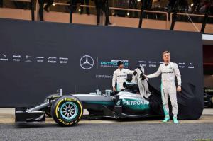 Презентация Mercedes-Benz F1 W07 Hybrid 