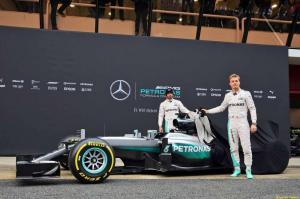 Презентация Mercedes-Benz F1 W07 Hybrid 
