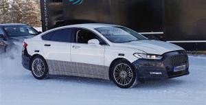 На зимних тестах замечен обновлённый седан Ford Mondeo 2017 модельного года