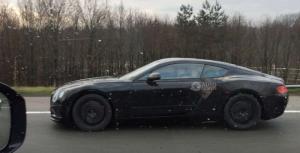 Bentley Continental GT 2017 замечен в серийном кузове на тестах в Нидерландах