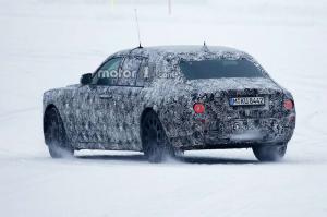 Шпионские снимки Rolls-Royce Phantom 2018 года 