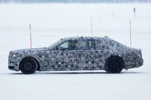 Шпионские снимки Rolls-Royce Phantom 2018 года 