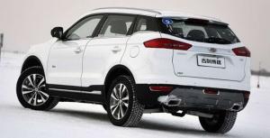 Продажи Geely Emgrand Boyue в Китае стартуют 26 марта 2016 года