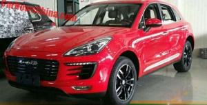 Zotye анонсировала появление кроссовера SR9, похожего на Porsche Macan