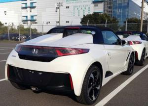 Шпионские снимки Honda S660 