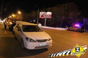 В Алматы водитель Audi совершил два ДТП 