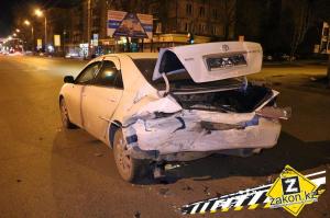 В Алматы водитель Audi совершил два ДТП 