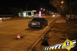 В Алматы водитель Audi совершил два ДТП 