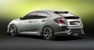 Рендеры Honda Civic Hatchback 