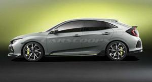 Рендеры Honda Civic Hatchback 