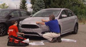 Ford продемонстрировал работу собственного камуфляжа автомобиля в действии