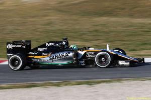Хюлкенберг начнет вторые тесты в составе Force India
