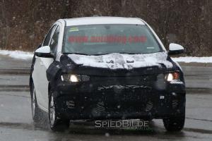 Фотошпионы сфотографировали обновленный Chevrolet Aveo