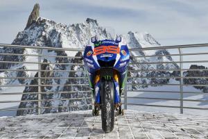 2016 Yamaha YZR-M1 MotoGP в горах Монблан 