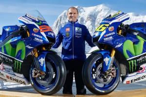 2016 Yamaha YZR-M1 MotoGP в горах Монблан 