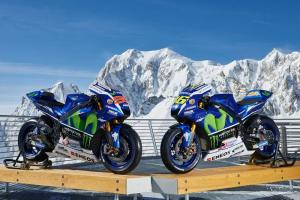 2016 Yamaha YZR-M1 MotoGP в горах Монблан 