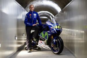 2016 Yamaha YZR-M1 MotoGP в горах Монблан 