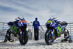 2016 Yamaha YZR-M1 MotoGP в горах Монблан 