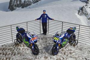 2016 Yamaha YZR-M1 MotoGP в горах Монблан 