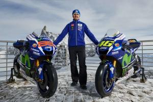 2016 Yamaha YZR-M1 MotoGP в горах Монблан 
