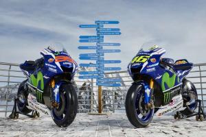2016 Yamaha YZR-M1 MotoGP в горах Монблан 