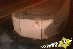 В Алматы пьяный водитель устроил дебош и отказался проходить медосвидетельствование