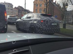 Шпионские снимки Lexus RX 2016 года 