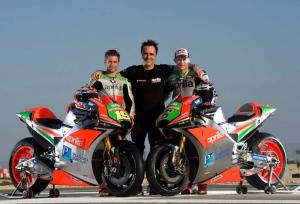 Aprilia представила свою ливрею перед финальными предсезонными тестами в Катаре