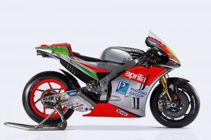Aprilia представила свою ливрею Aprilia RS-GP 