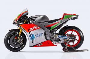 Aprilia представила свою ливрею Aprilia RS-GP 